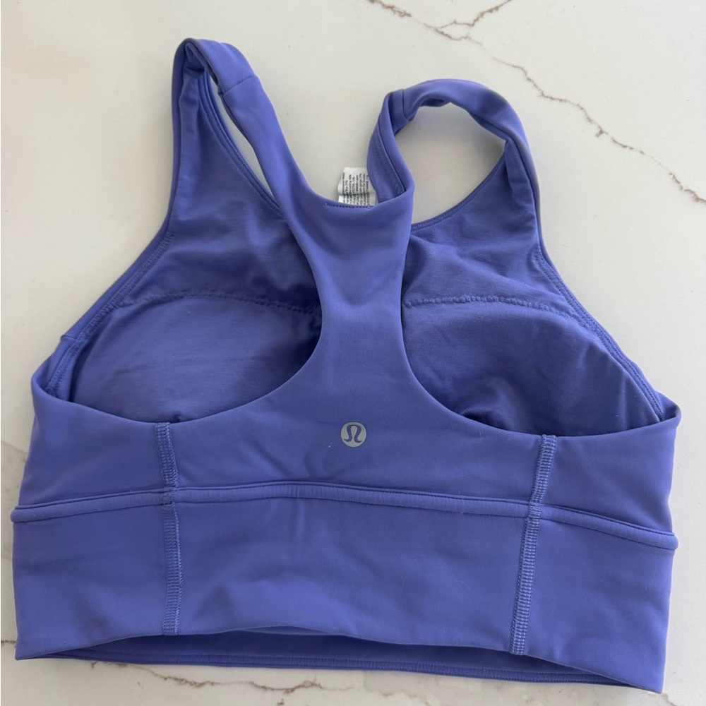 lululemon athletica Women's Purple Racerback Sports Bra 8